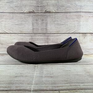 Rothys Round Toe The Flat Womens Size 6 Retired Mink Color Shoes